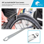 Set of 2 Tire Lever Bars for Car Bike Motorcycle (24" 60CM)