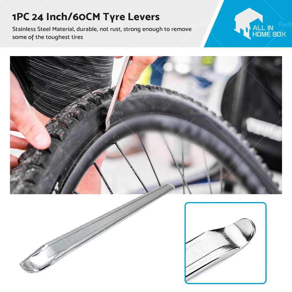 Set of 2 Tire Lever Bars for Car Bike Motorcycle (24" 60CM)