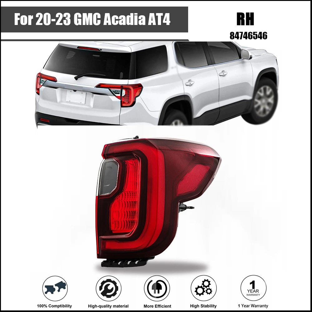 LED Tail Light for GMC Acadia AT4 (2020â2023) Right Passenger Side