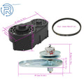 Pulley for Go Kart 8-16HP 40 Series Torque Converter (Fit)
