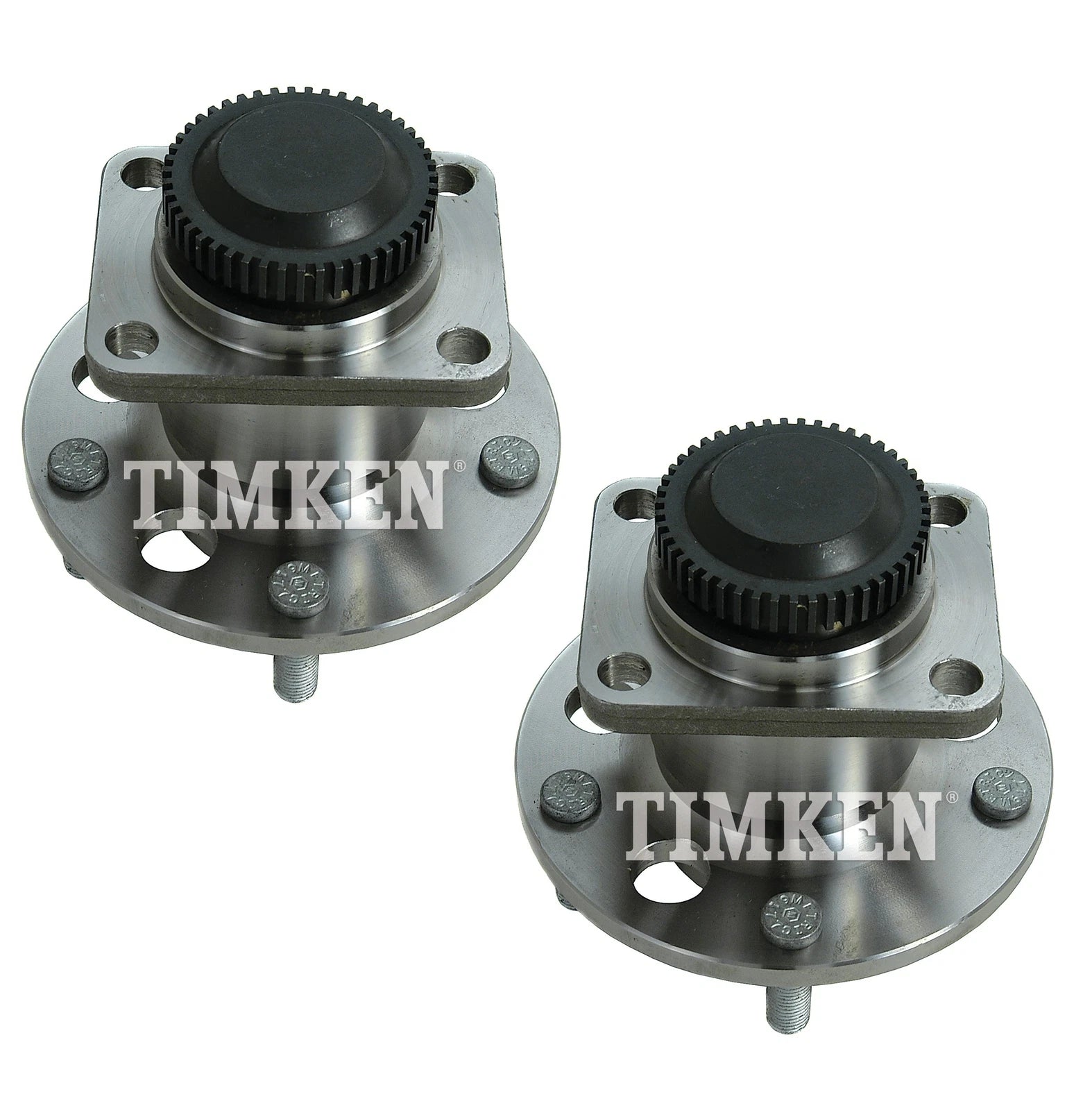 Set of 2 Timken Front Wheel Bearing & Hub Kit for Chevy Corvette (1984–1990)