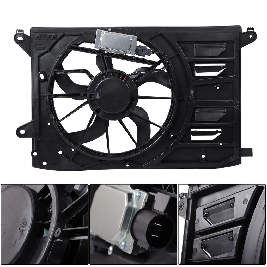Radiator Cooling Fan Assembly for Ford Fusion Lincoln MKZ (2013–2020)