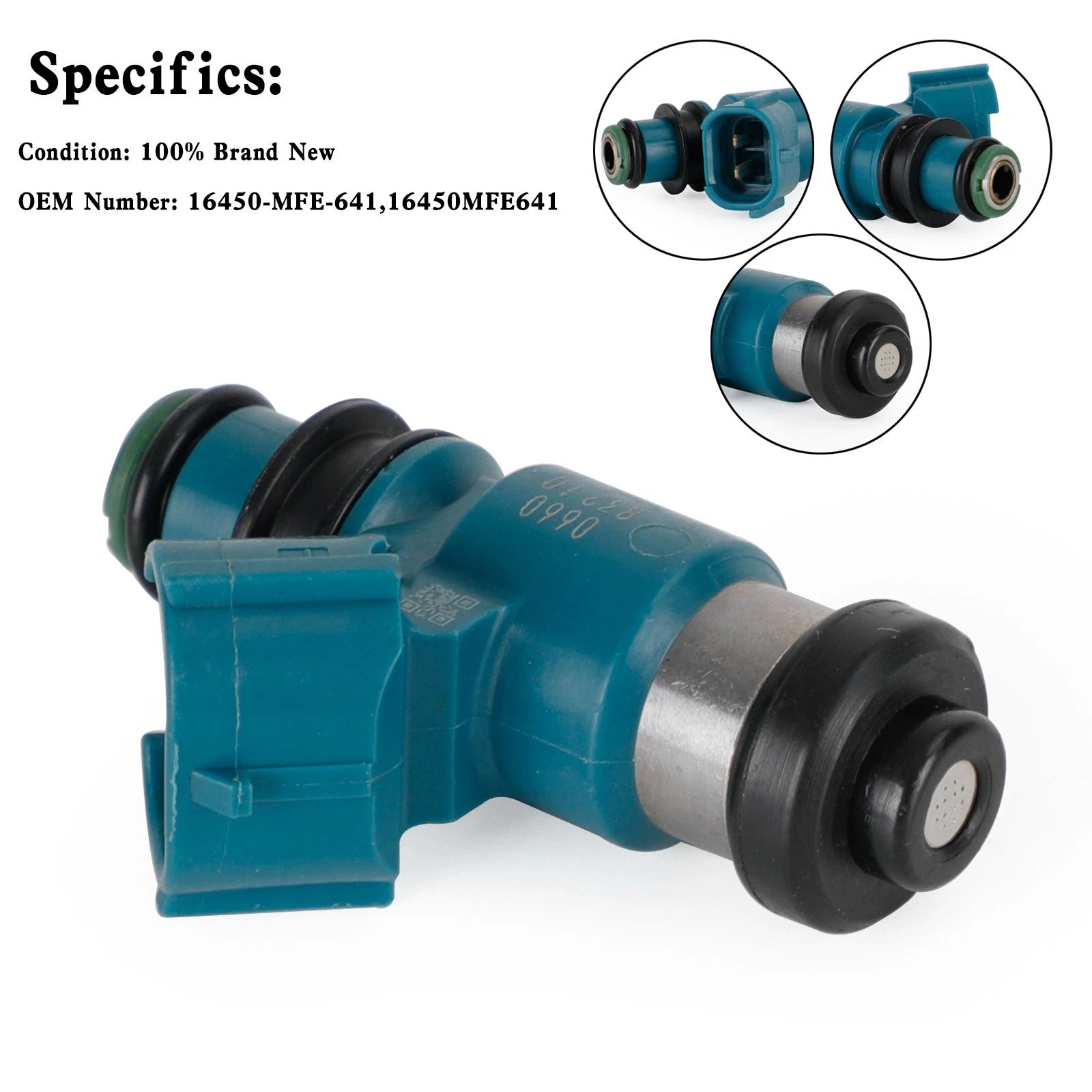 Fuel Injector for Honda CBR250R Shadow Phantom 750 (2011–2016) 16450-MFE-641