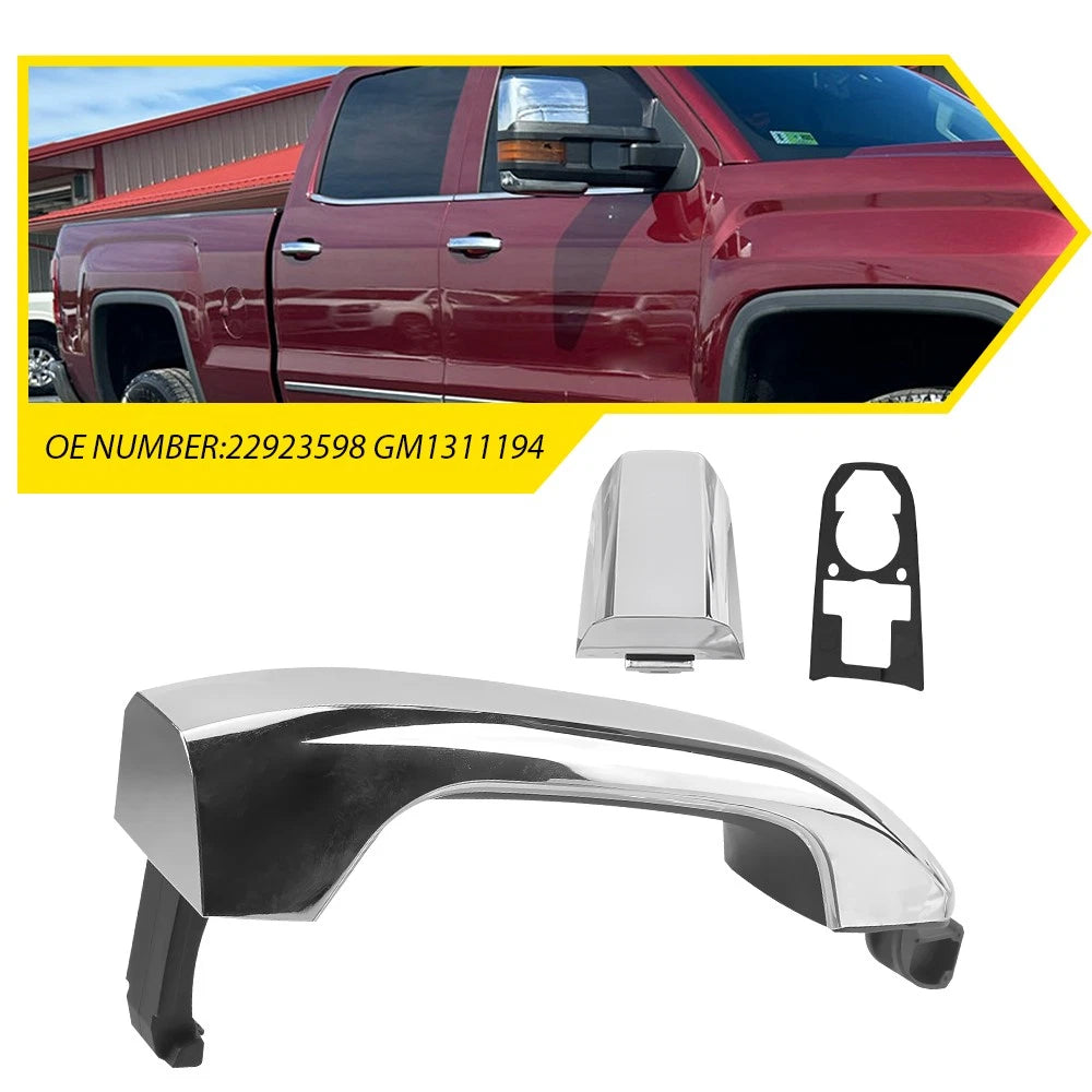 Front Passenger Side Exterior Door Handle for Chevy Silverado GMC Sierra (2014–2022)