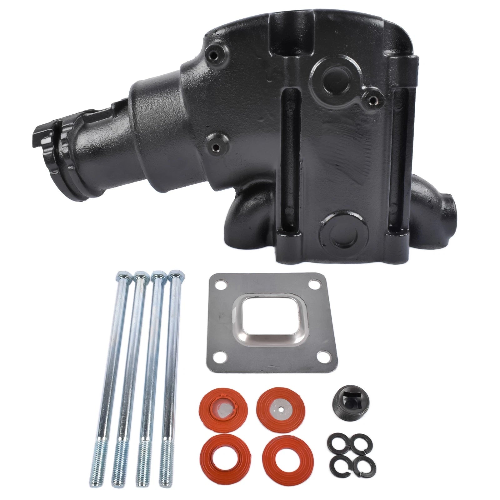 14 Degree Down Angle Dry Joint Elbow Riser for Mercruiser V6 & V8