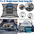 Highly Elastic Cargo Net for Simple Truck Trunk Bed Mesh Organizer (YYYY–YYYY)
