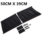 Casement Curtain Anti-UV Sunshade Visor 50x39cm 2x for Car