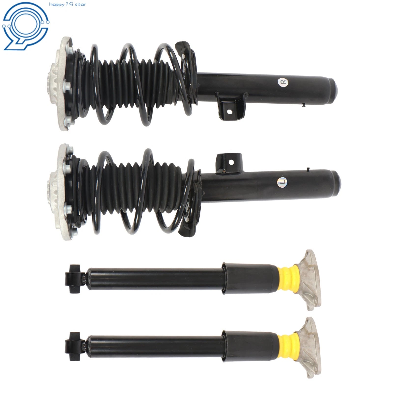 Front Rear Shock Struts for BMW 4-Series (2014-2017)