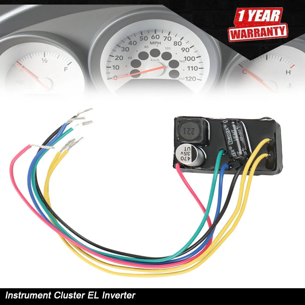 Instrument Cluster EL Inverter for Chrysler Sebring Dodge Caliber Avenger (2007–2010)