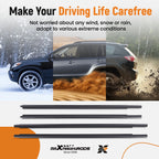4X Door Belt Molding Weatherstrip Kit for Toyota Sequoia (2001–2007) 75730-0C010
