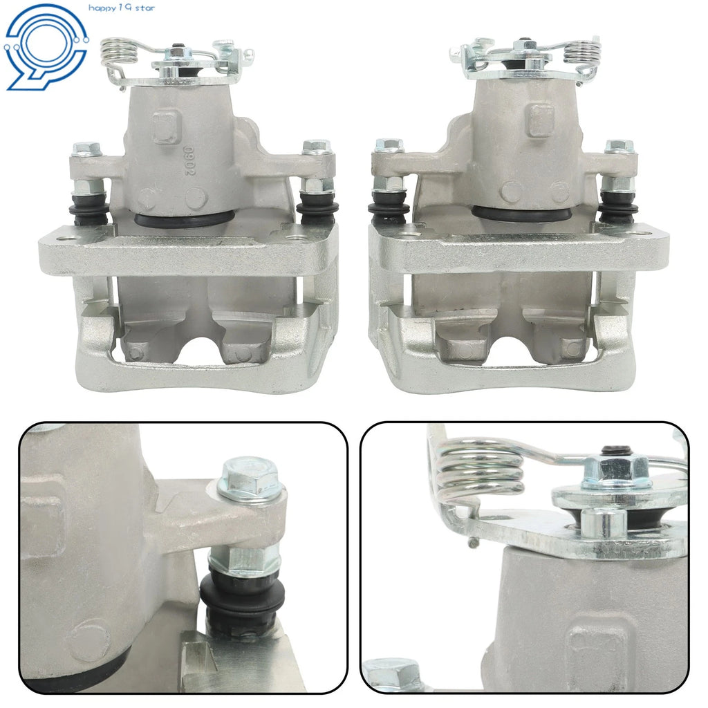2x Rear Disc Brake Caliper w/ Bracket for Chevrolet Malibu (2014–2015)