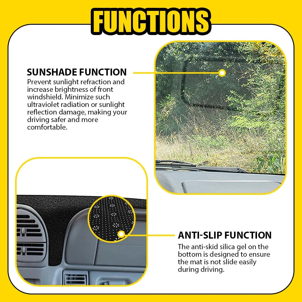 Dashboard Cover for Chevy Silverado C1500 C2500 C3500 (1997–1998)