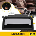 Set of 2 Black Console Center Lid Rest Arm Latch for 2014–2020 Chevy GMC Silverado