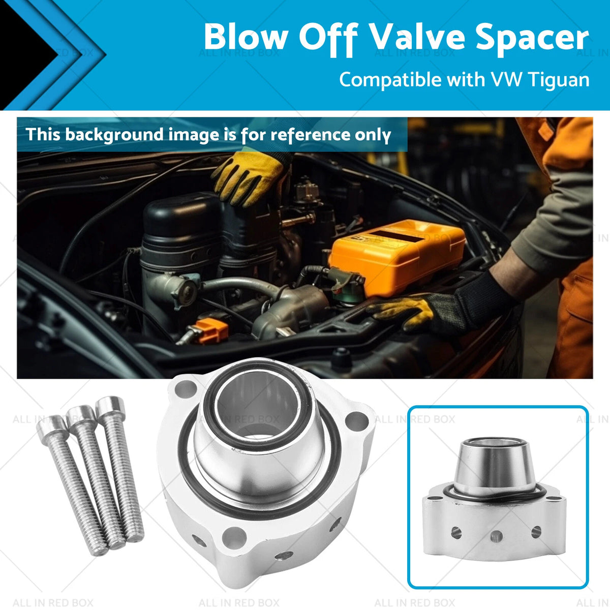 Blow Off Valve Spacer for VW Tiguan Jetta Passat Audi A3 A4 S3 TT (2004–2014)