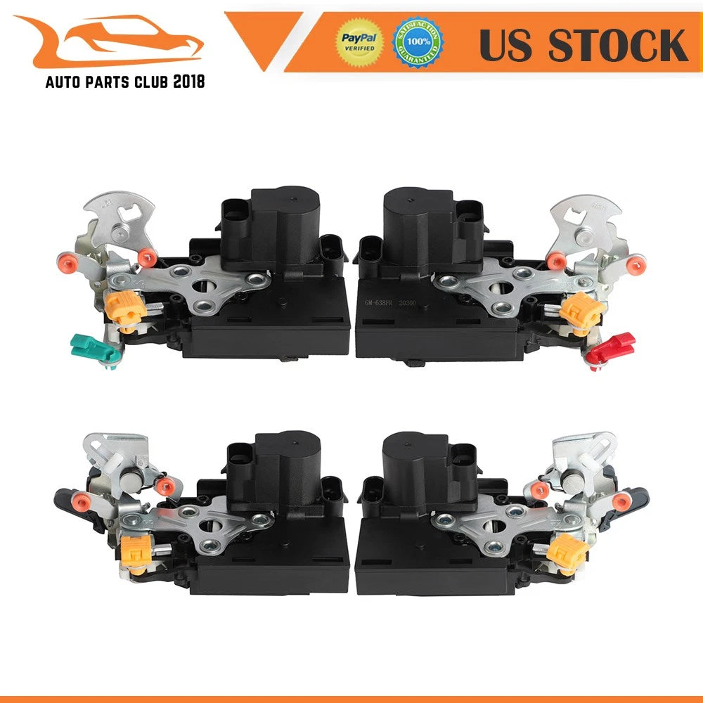 Set of 4 Door Lock Actuators for Chevrolet Silverado 
