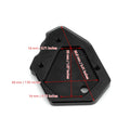 Kickstand Side Stand Extension Plate for Benelli Leoncino 500 (2017–2023)