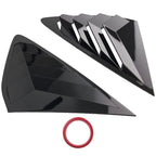 ABS Side Window Louvers for Honda Accord (2023-2025) Gloss Black