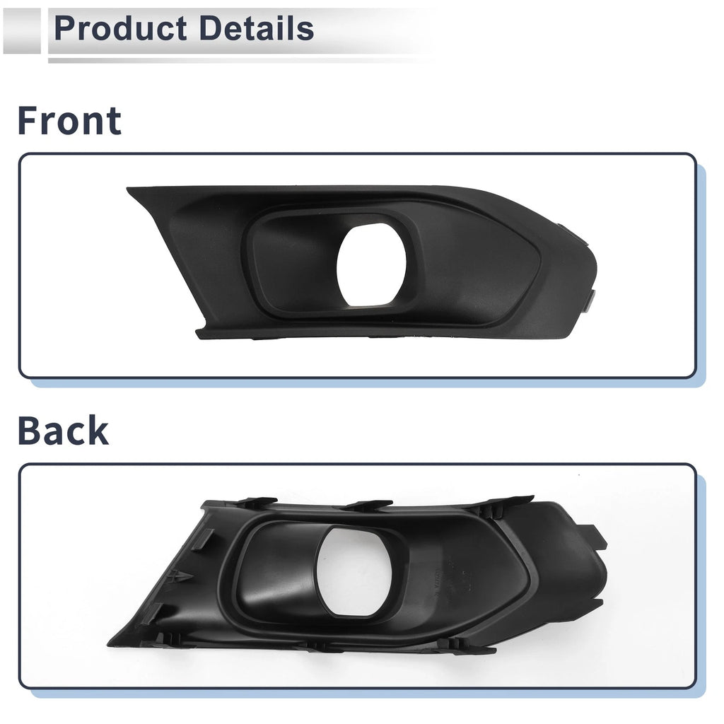 1 Pc Fog Light Grill for Ford Escort (2015) No.JD8BR19952CCUABY