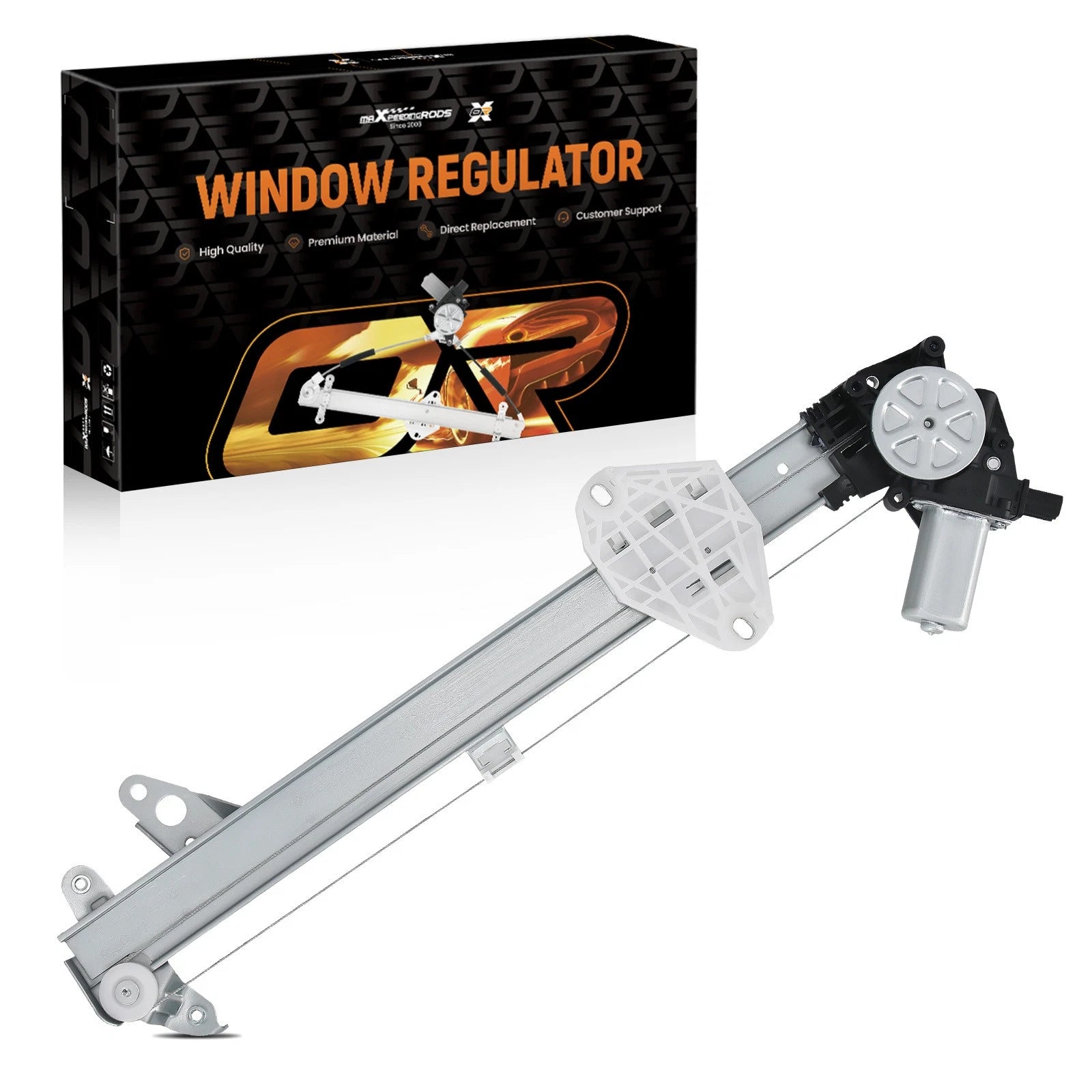 Front Left Power Window Regulator with Motor for Honda Accord (2008-2012)