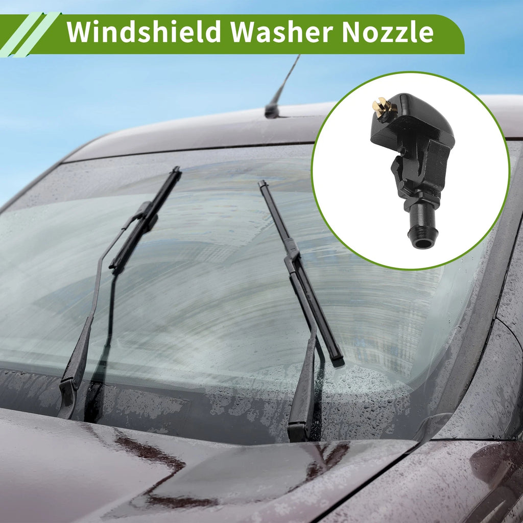 Windshield Washer Nozzle w/ Hose Connector for Ford (No. 3W7Z17603AA)