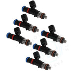Set of 6 Fuel Injectors for Saturn Outlook (2007–2008) 3.6L V6