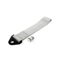 Towing Strap Belt for Universal Cars (Rally Hook, Gray)