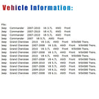 Driveshaft Prop Shaft for Jeep Commander (2007-2010)