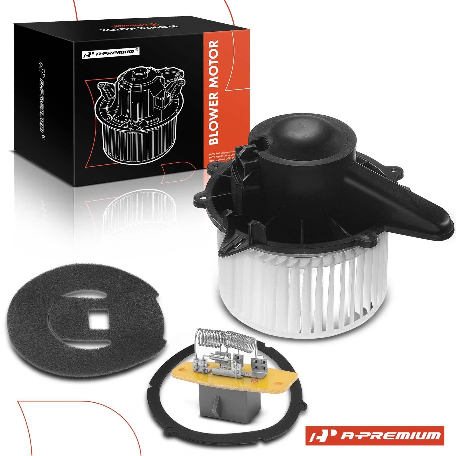 2Pc Front HVAC Blower Motor & Resistor Kit for Ford F-250 (1997–1998)