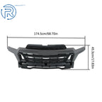 Front Grille Replacement for Chevrolet Colorado Z71 (2023-2024) Gloss Gray