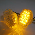 Clear Flush Mount Turn Signal Light for Suzuki GSXR600 GSXR750 GSXR1000 SV650 (2006–2023)