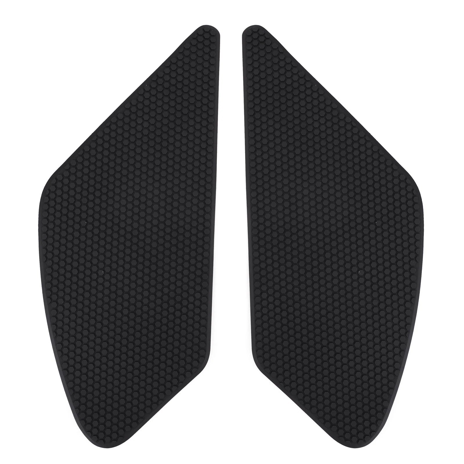 Pair Tank Protector Side Tankpad for Ducati Monster 797 (2017–2019) Rubber Black