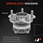 2X Rear Wheel Hub & Bearing Assembly for Nissan Murano (2015–2023)
