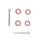 Lower Carrier Seal Kit for Yamaha E48C P50 50D 50G C55 CV55 55B E55C 60F 70B