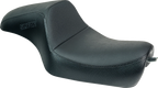 Drifter Seat for SLYFOX (XL) - Black Vinyl, Carbon Fiber, Slipstop