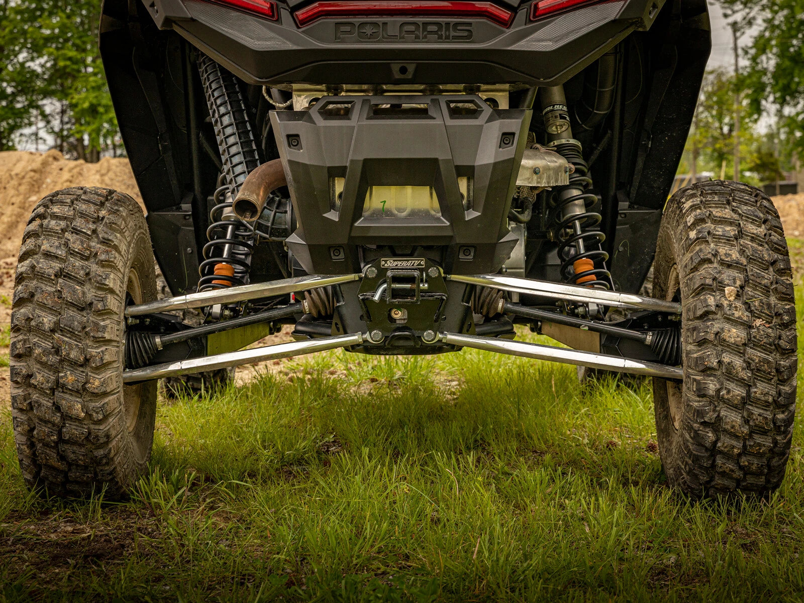 SuperATV Hitch Towing Plate for Polaris RZR XP 1000 / XP Turbo (2019–2023)