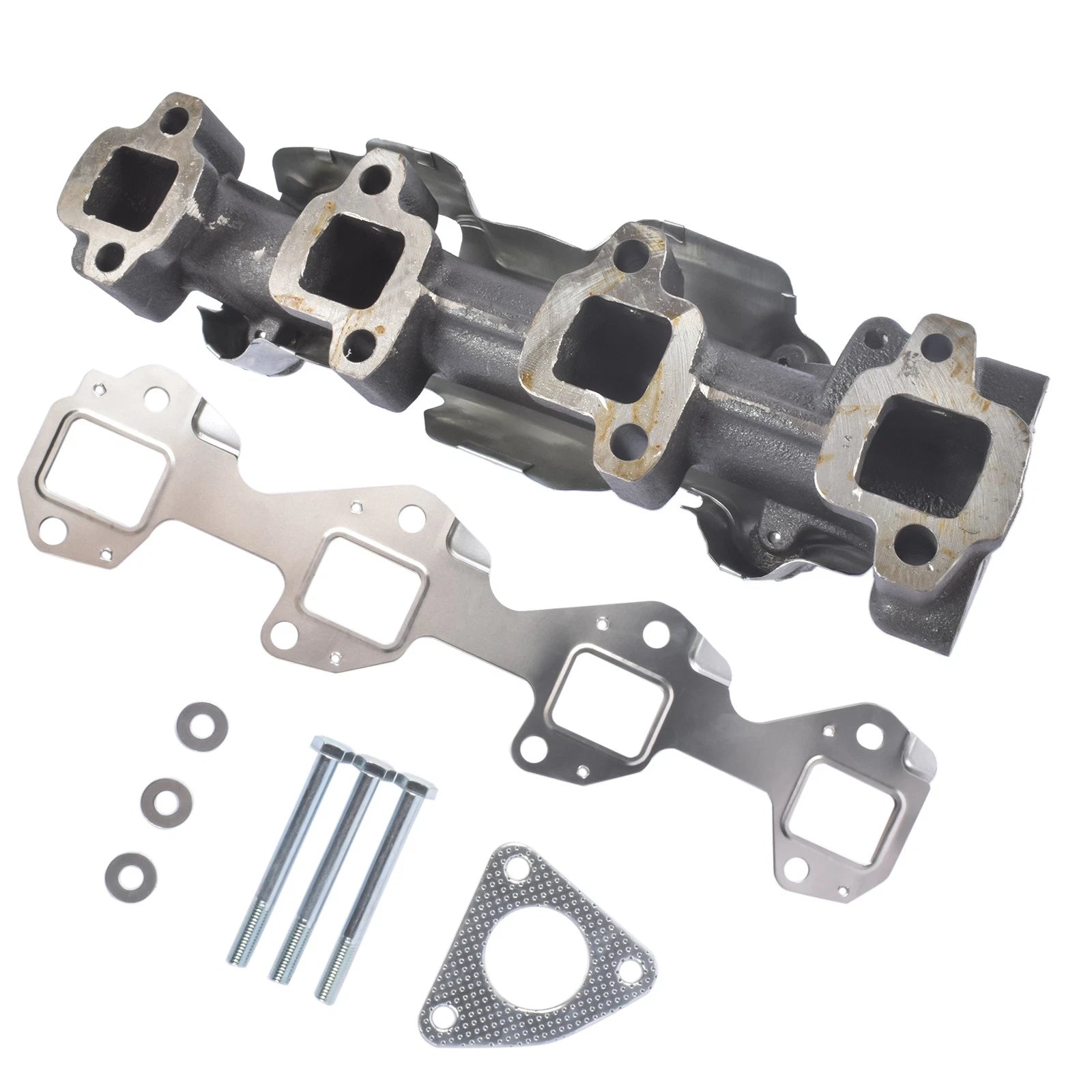 Manifold Flange RH w/ Gasket for Chevy Express 2500 3500 4500 6.6L V8 (2006–2016)