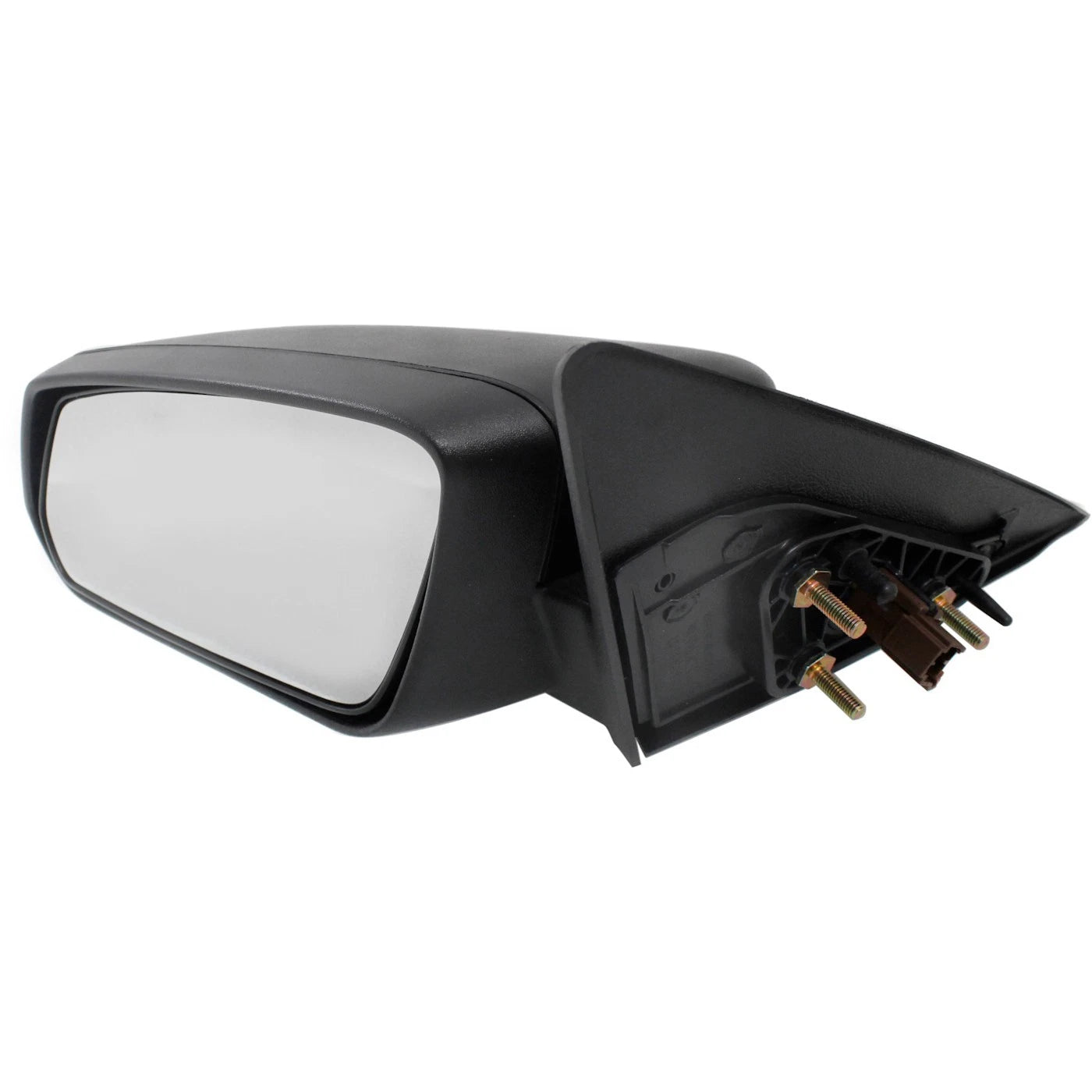 Power Mirror for 2010 Ford Mustang Left Side - Paintable Textured Black