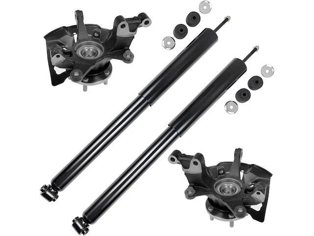 Front and Rear Shock Absorber Steering Knuckle Kit for Mazda CX-9 (2007–2015)