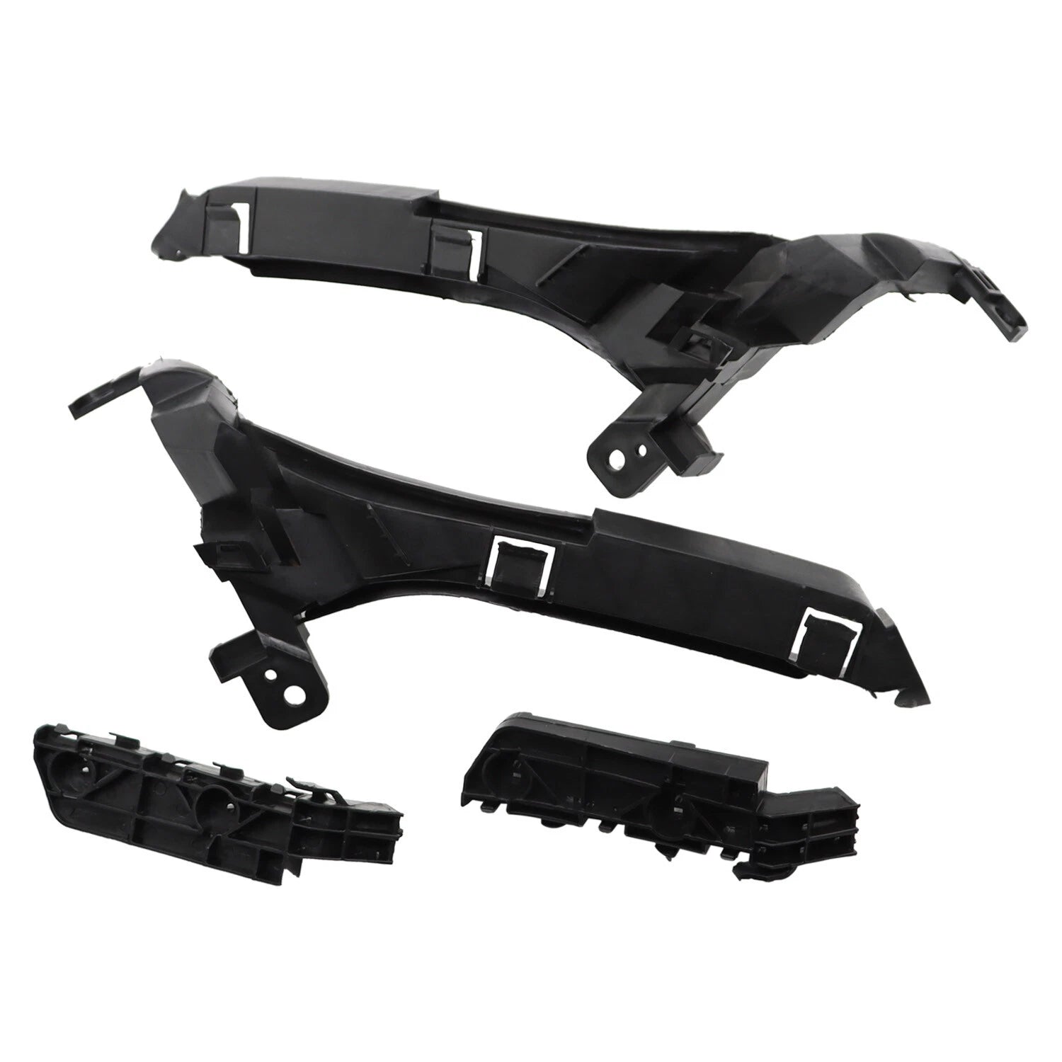 Set of 4 Front Bumper & Headlight Support Brackets for Honda CR-V (2007–2011)