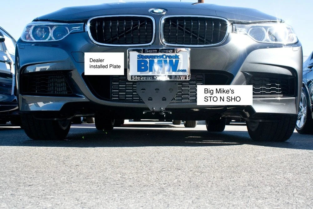 License Plate Bracket Replacement for BMW 235i 335i 435i M Sport (2012–2016)