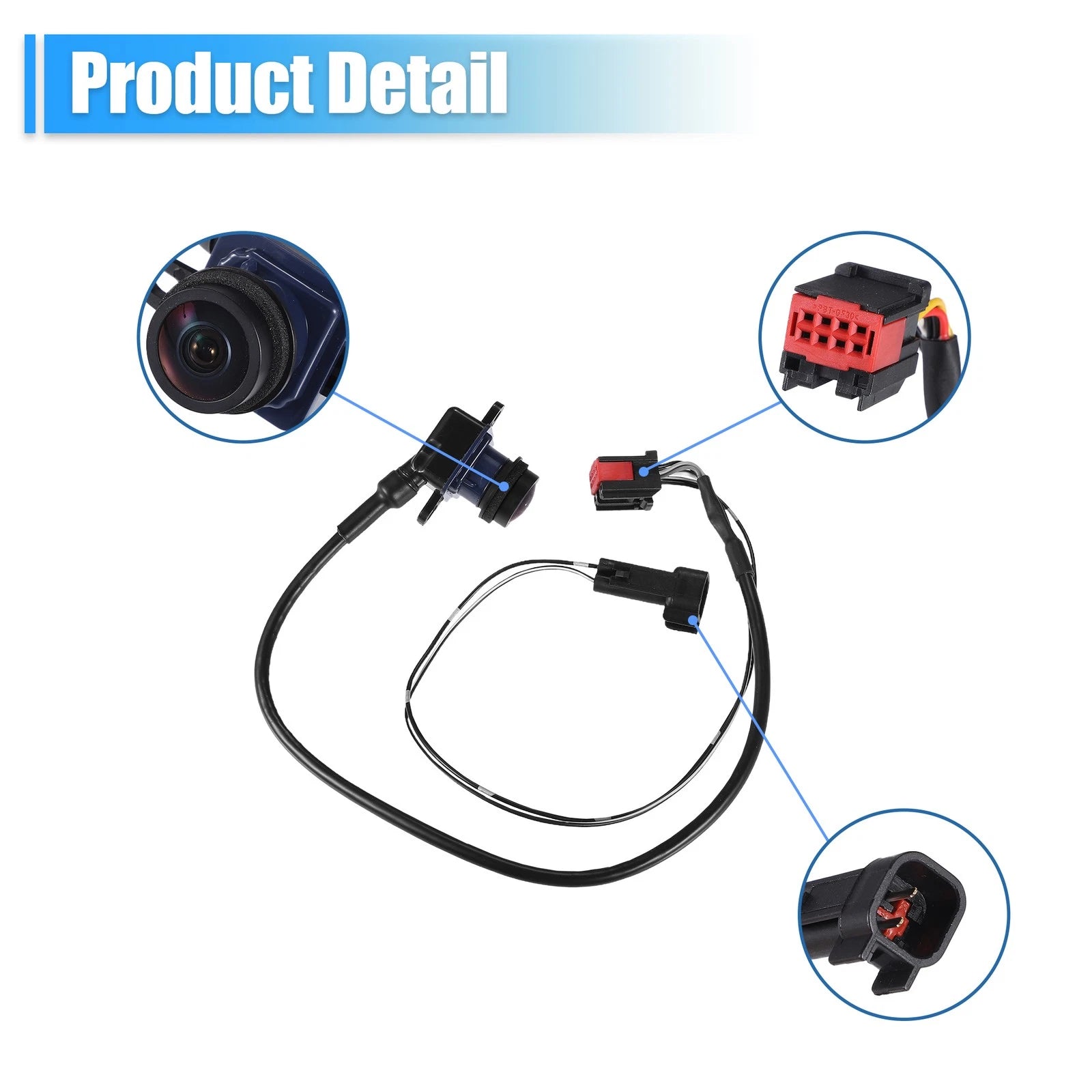 Rear View Reversing Parking Camera No.4672639AA for Dodge Grand Caravan (2008–2020)