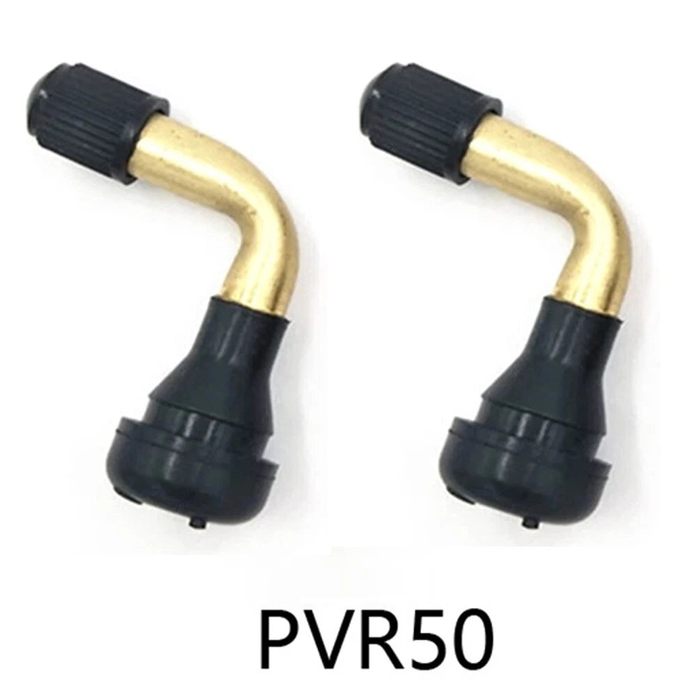 2pcs Tubeless Tyre Valve Stems for Electric Scooter PVR70 (50-60 Degrees)