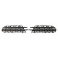 Front Lower Honeycomb Bumper Fog Light Mesh Grille for Volkswagen Scirocco (2009–2014)