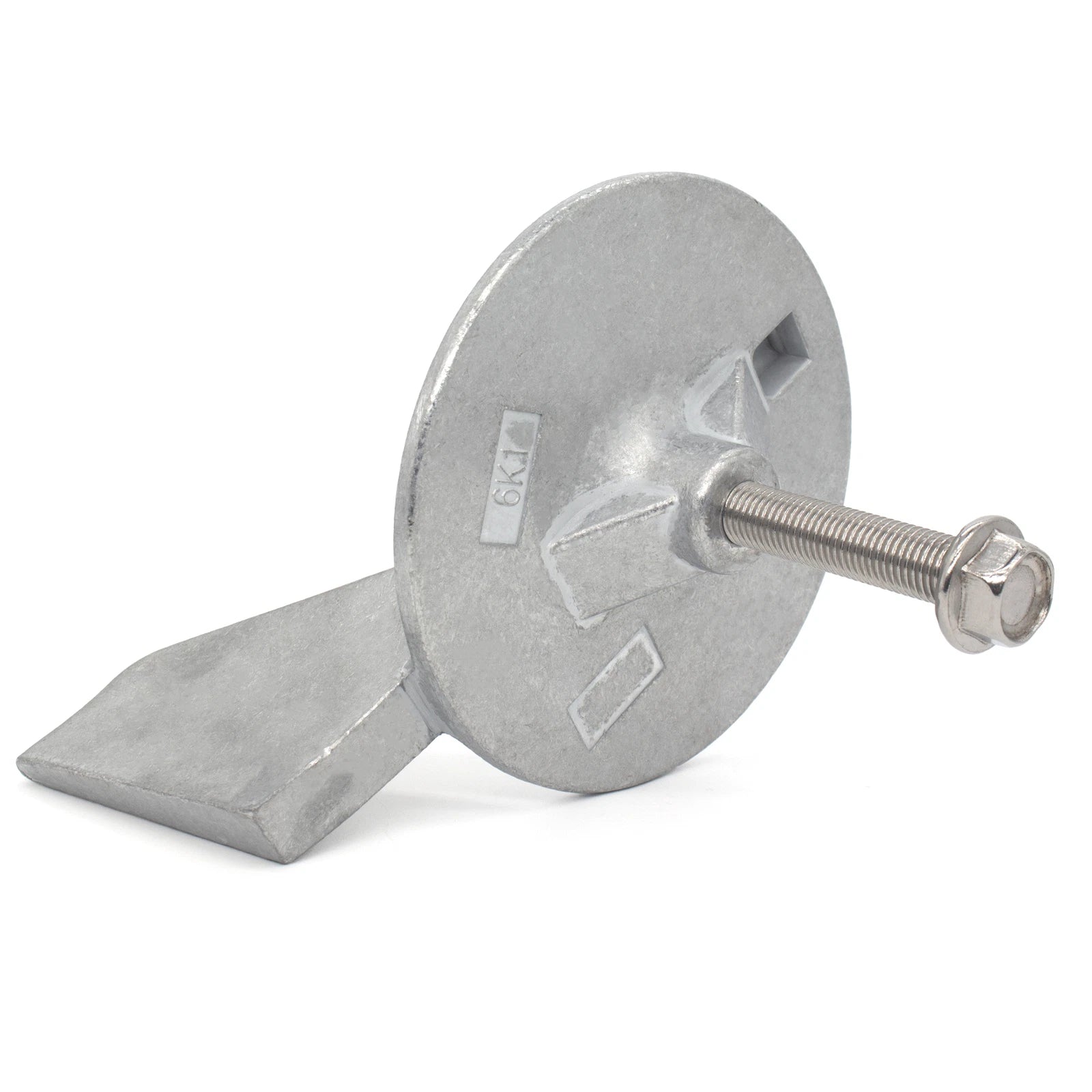 Trim Tab Anode with Bolt for Yamaha 150 200 HP Outboard (6K1-45371-01)