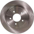 Brake Rotor and Pad Kit for Ford Escape (2005–2008) Rear Solid 2-Wheel Set