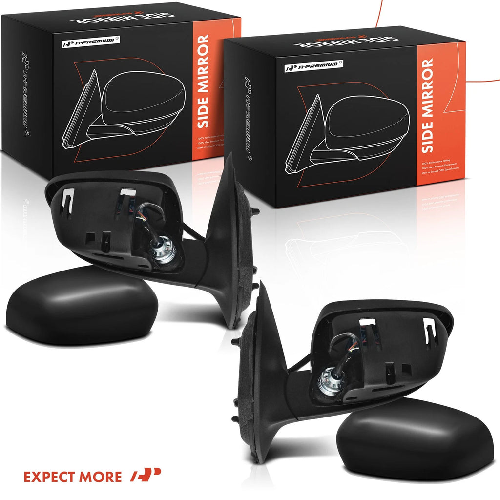 2X Power Adjust Mirrors with Power Folding for Jeep Cherokee (2014-2018)