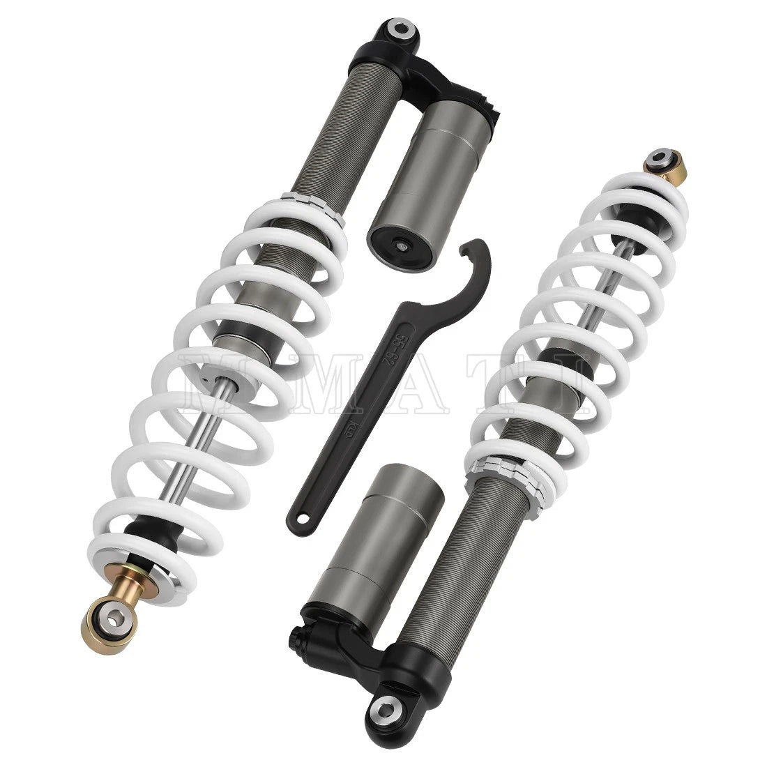 Set of 2 Rear Air Shock Absorbers for Polaris RZR S 800 EFI (2009–2012) 7043419