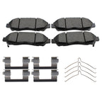 Set of 4 Akebono ProACT Ultra Front Ceramic Brake Pads for GMC Chevrolet Cadillac Buick