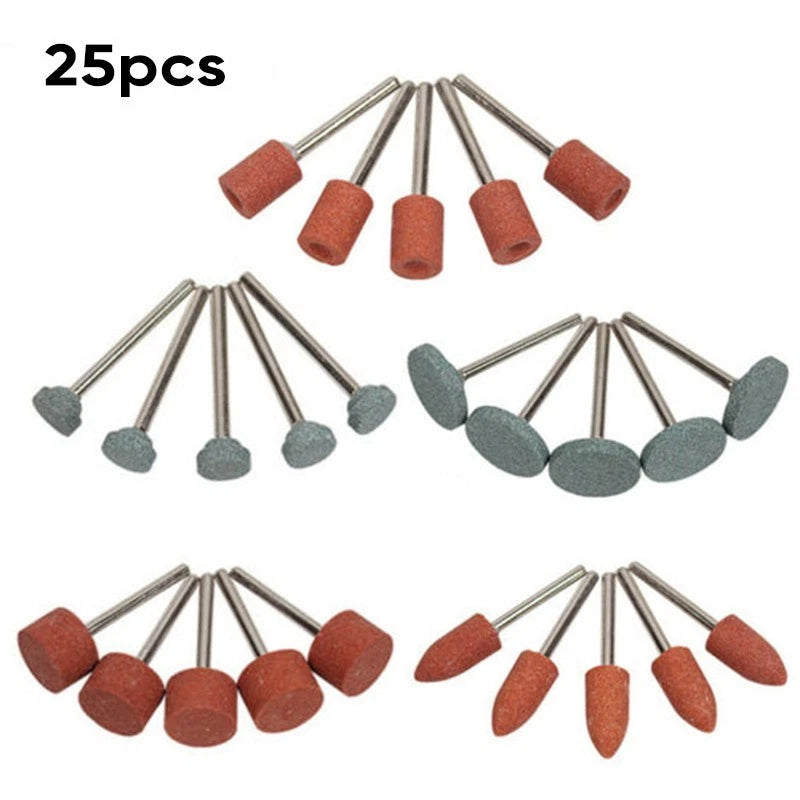 Abrasive Grinding Stone Polishing Wheel Bits Kit for Rotary Tool Drill