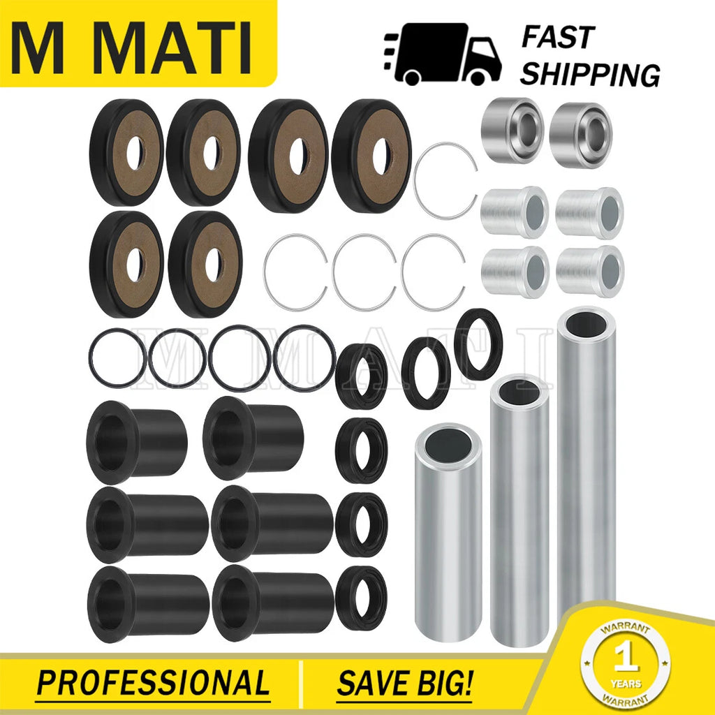 Rear A Arm Bushing Shaft Kit for Honda Rincon 650 680 (2003–2014)